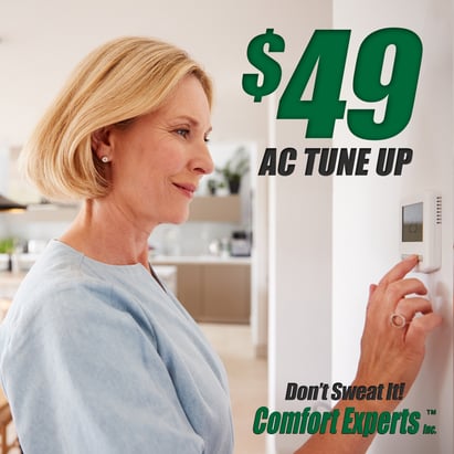 $49 AC Tune Up Facebook Ad